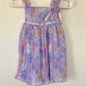 Youngland Butterfly Violet Dress